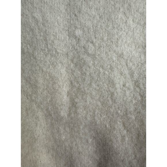 Bianco & Blu Women's Large Wool Yellow Sweater Cropped Sleeve Italy Spring - Picture 4 of 7